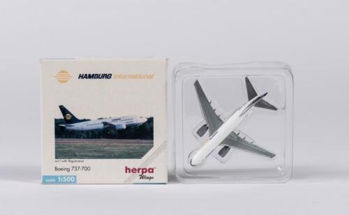 BOEING: A NOS 1:500 sale Herpa wings Boeing 737-300 Hamburg International