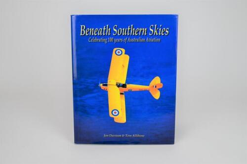 AUSTRALIAN AVIATION: 'Beneath Southern Skies - Celebrating 100 years of Australian Aviation' hardcover book by Jon Davison & Tom Allibone