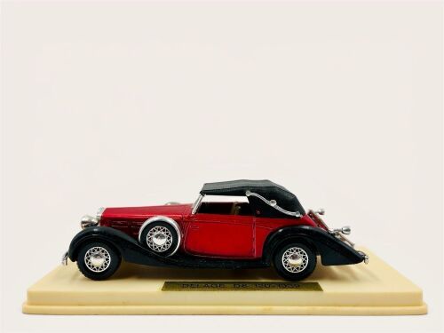DELAGE D8-120: A 1:43 scale model by Solido of the 1939 Delage D8-120 with original packaging [Location: Sydney]