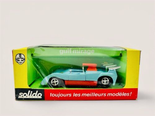 405 · GULF MIRAGE A 1:43 scale model by Solido of the Gulf Mirage with original packaging [Location: Sydney]