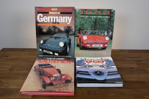 GERMAN: Four books relating to German makes