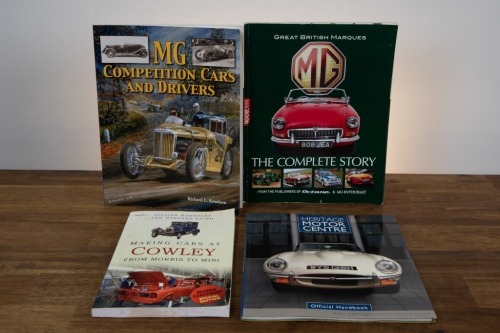BRITISH: Four softcover books relating to British makes