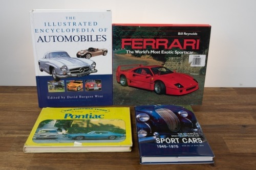 GENERAL MOTORING: Four hardcover books relating to motoring history