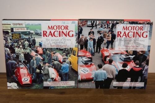 MOTOR RACING: Two hardcover books relating to motor racing