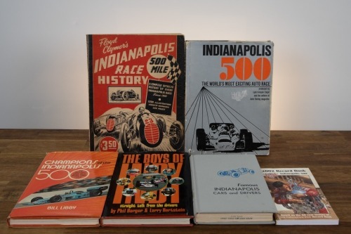 572 · INDY CARS: Six books relating to Indy cars
