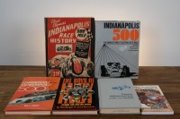 INDY CARS: Six books relating to Indy cars