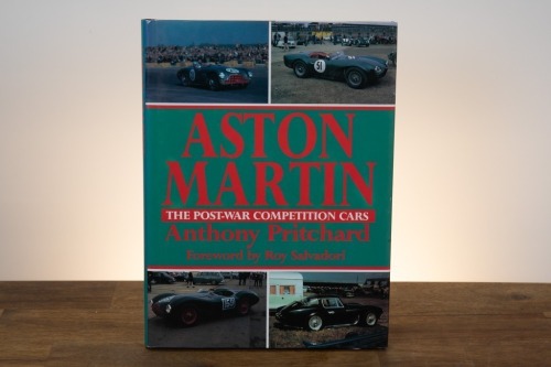 ASTON MARTIN: 'Aston Martin - The Post-War Competition Cars' by Anthony Pritchard, hardcover, 1991