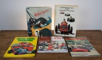 MOTOR RACING: A group of five books relating to motor racing