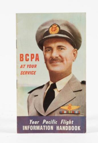 BCPA: A 16 page British Commonwealth Pacific Airlines information handbook, printed in Australia by H.C Durant Pty Ltd Sydney.