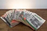 AUTOSPORT / JACK BRABHAM: A group of approx. 30 editions of UK Autosport magazines from the 1950s & 1960s relating mostly to Jack Brabham's achievements