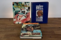 RACING DRIVERS: Three hardcover books relating to racing drivers