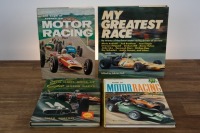 MOTOR RACING: Four hardcover books relating to 1950s to 1970s motor racing