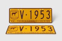 Victorian Special Interest 'Thoroughbred Country' Plates V-1953 - NO RESERVE