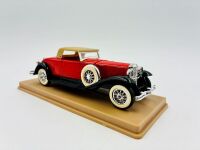 DUESENBERG MODEL J: A 1:43 scale model by Solido of the 1935 Duesenberg Model J Convertible with original packaging [Location: Sydney] - 4
