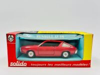 RENAULT 17 TS: A 1:43 scale model by Solido of the Renault 17 TS with original packaging [Location: Sydney]