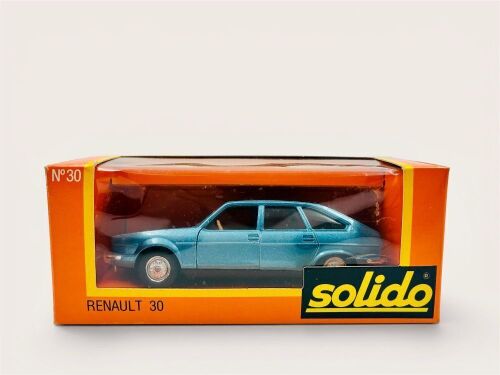 407 · RENAULT 30: A 1:43 scale model by Solido of the Renault 30 with original packaging [Location: Sydney]