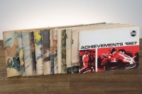 CASTROL ACHIEVEMENTS: 14 editions of 'Castrol Achievements' yearly booklet