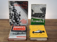 MOTOR RACING: Four hardcover books relating to early motor racing