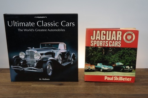 JAGUAR: 'Jaguar Sports Cars' by Paul Skilleter, hardcover, 1976