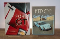 FORD: Two hardcover books relating to the Ford GT40