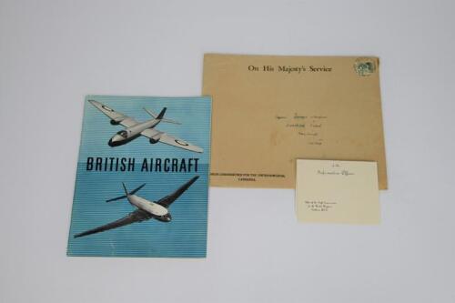 BRITISH AIRCRAFT: An interesting 1951 information booklet detailing 'British Aircraft' as distributed by the High Commission For The United Kingdom, Canberra
