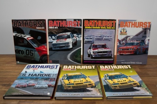 BATHURST: Seven hardcover editions of "Bathurst'
