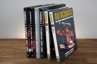 FORMULA ONE: Six hardcover Formula One yearbooks
