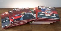GRAND PRIX: Nine hardcover editions of 'Grand Prix - World Formula One Championship' by Nigel Roebuck & John Townsend - 2
