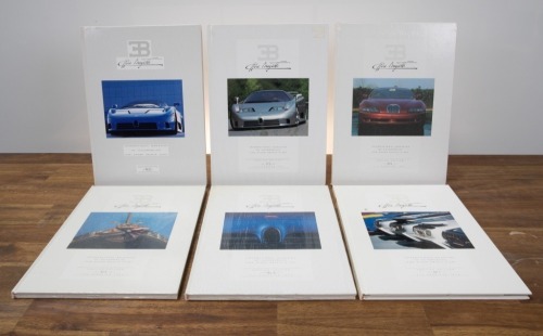 BUGATTI: Six hardcover editions of 'EB - Ettore Bugatti International Magazine of Automobiles & Other Objets D'art'
