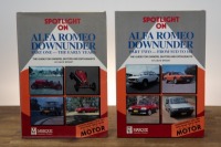 ALFA ROMEO: Two hardcover editions of 'Alfa Romeo Downunder - The Guide for Owners, Buyers & Enthusiasts' by David Wright