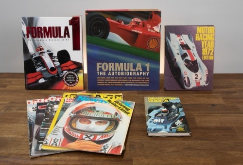 634 · GRAND PRIX: A group of nine literature items relating to grand prix