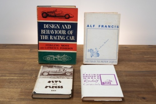 MOTOR RACING: Four hardcover books relating to early motor racing