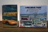 AMERICAN: Two hardcover books relating to American motorsport