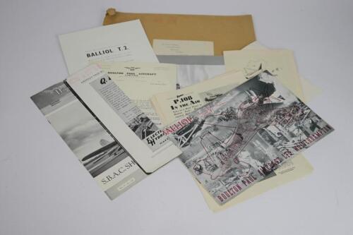 BOULTON: A collection of Boulton Paul Aircraft literature