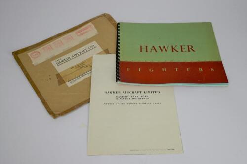 HAWKER: Two Hawker related publications. 'HAWKER' sales brochure