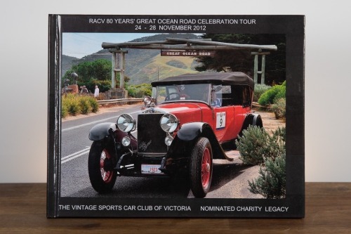 V.S.C.C: A hardcover commemorative book of the 2012 Vintage Sports Car Club of Victoria, RACV 80 Years Great Ocean Road Celebration Tour