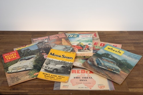 REDEX TRIAL: A group of nine mostly periodicals each featuring spotlights on the Redex Reliability Trial