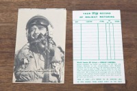 BP / COR Eleven original 1950s / 60s BP / COR 'Record of Holiday Motoring' double sided cards featuring Donald Campbell and Stirling Moss - 3