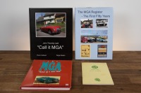 MG: Four books relating to the MGA model