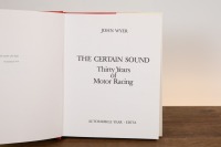 MOTOR RACING: 'The Certain Sound - Thirty Years of Motor Racing' by John Wyer, hardcover, 1981 - 3