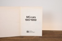 MG: Four items relating to MG - 3