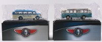 BUS: Two 1:76 scale ATLAS EDITIONS - 'CLASSIC COACHES COLLECTION' - bus models. Holland Coach & Mercedes-Benz O 3500 - 3
