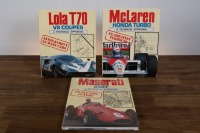 RACING CARS: Three hardcover editions of 'A Technical Appraisal' series