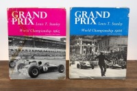 GRAND PRIX: Two hardcover books relating to Grand Prix by Louis T. Stanley