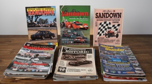 PROGRAMMES: A group of assorted programmes from events held at Phillip Island, Geelong & Winton