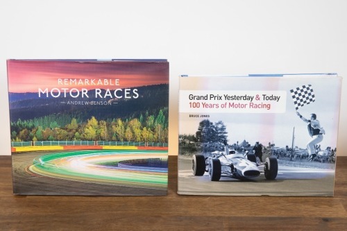 MOTOR RACING: Two hardcover books relating to motor racing
