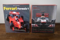FORMULA ONE: Two hardcover books relating to Formula One