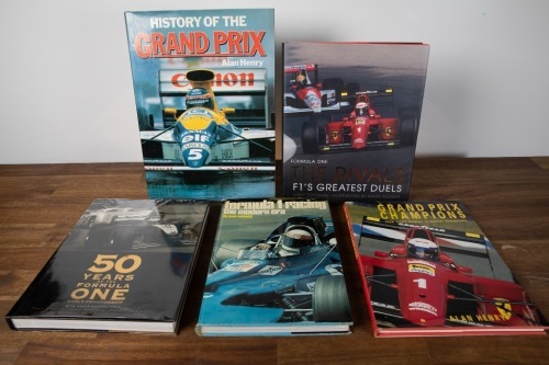 778 · FORMULA ONE: Five hardcover books relating to Formula One