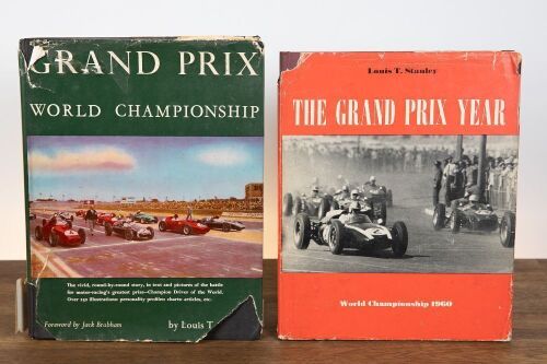 GRAND PRIX: Two hardcover books relating to Grand Prix by Louis T. Stanley