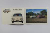 HINO: A rare and unique Hino Contessa 1300 sales brochure. With Australian scenic and testing pictures. Circa 1960's - 2